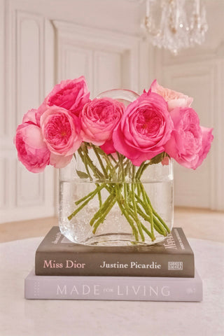 Olivia Glass Handbag Vase