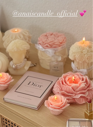 Blooming Peony Candle - XXL