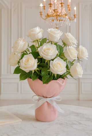 La Belle Bouquet Vase in Rose Pink - XL