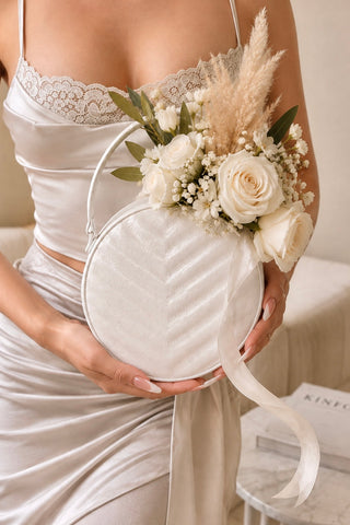Sofia Round Handbag Resin Vase