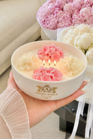 Hydrangea Garden Candle - XL