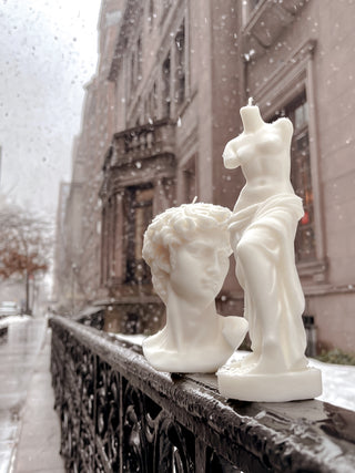 Anaïs Man & Venus Set in Sculpture White