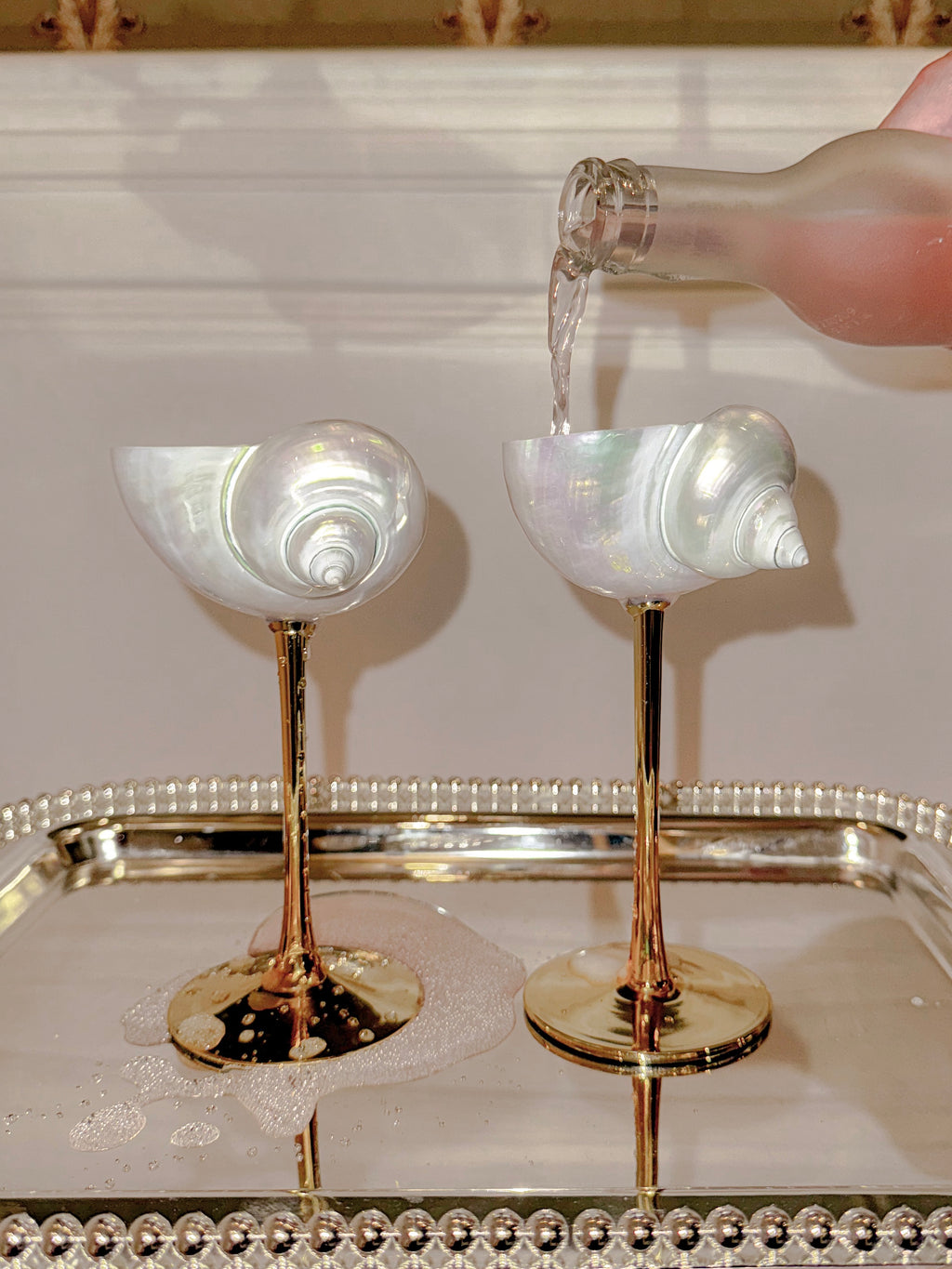 Seashell Enchanté Cup™️ Set of 2 in Gold