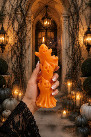 Halloween Happy Haunts Candle in Autumn Glow