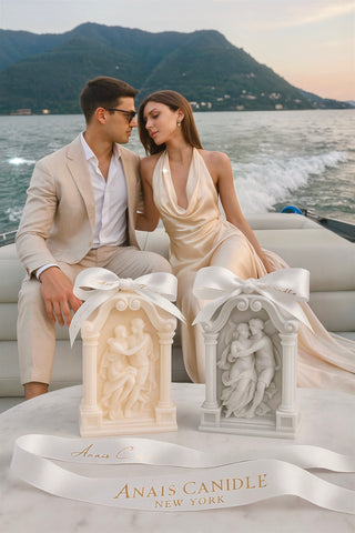 Love Story Set in Calcite Blue & White