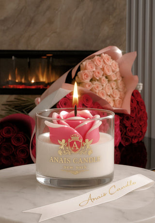 Enchanted Rose Candle
