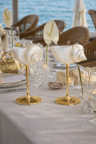 Seashell Enchanté Cup™️ Set of 2 in Gold