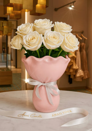 La Belle Bouquet Vase in Rose Pink - XL