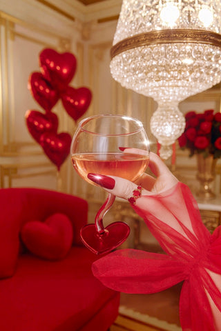 “My Valentine” Wine Glass Cup Set of 2