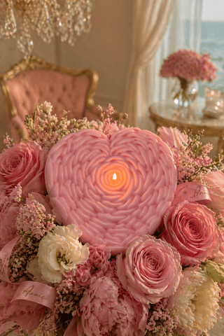 Coeur de Rose Candle - XL