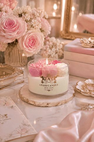 Peony Dream Candle in Parisian Pink - XL