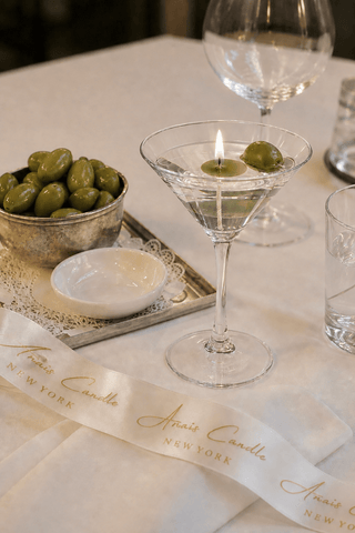 Olive Étoile Martini Candle