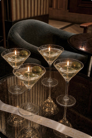 Olive Étoile Martini Candle