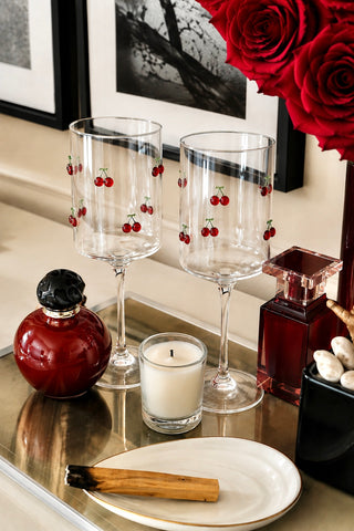 Chérie Rouge Wine Glass Set of 2