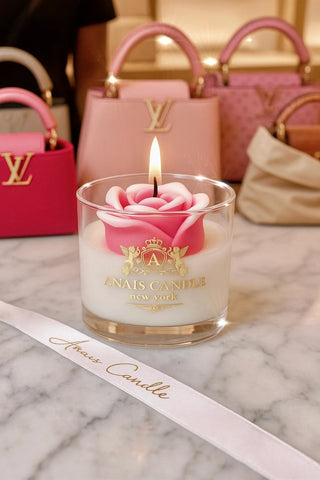 Vela rosa encantada
