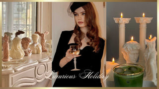 Anais Candle Holiday Banner. 