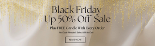 Anais Candle Black Friday Sale Banner