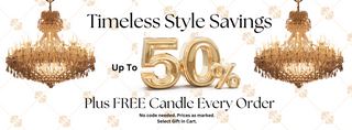 anais candle sale banner