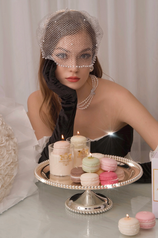 Parisian Dessert Candles. 