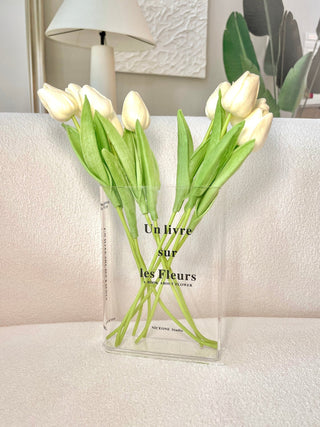 Fleurs Acrylic Book Vase.