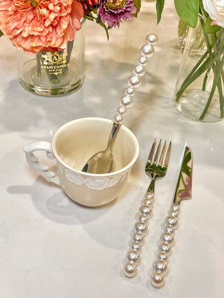 Glam Pearl Tableware Set of 3.