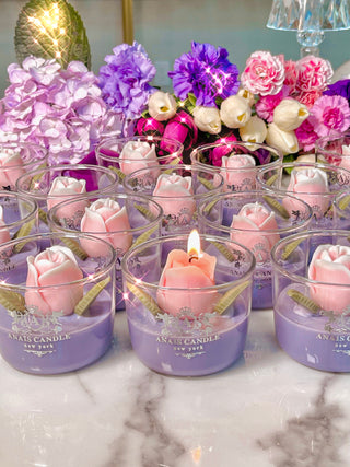 Blooming Tulip Candle