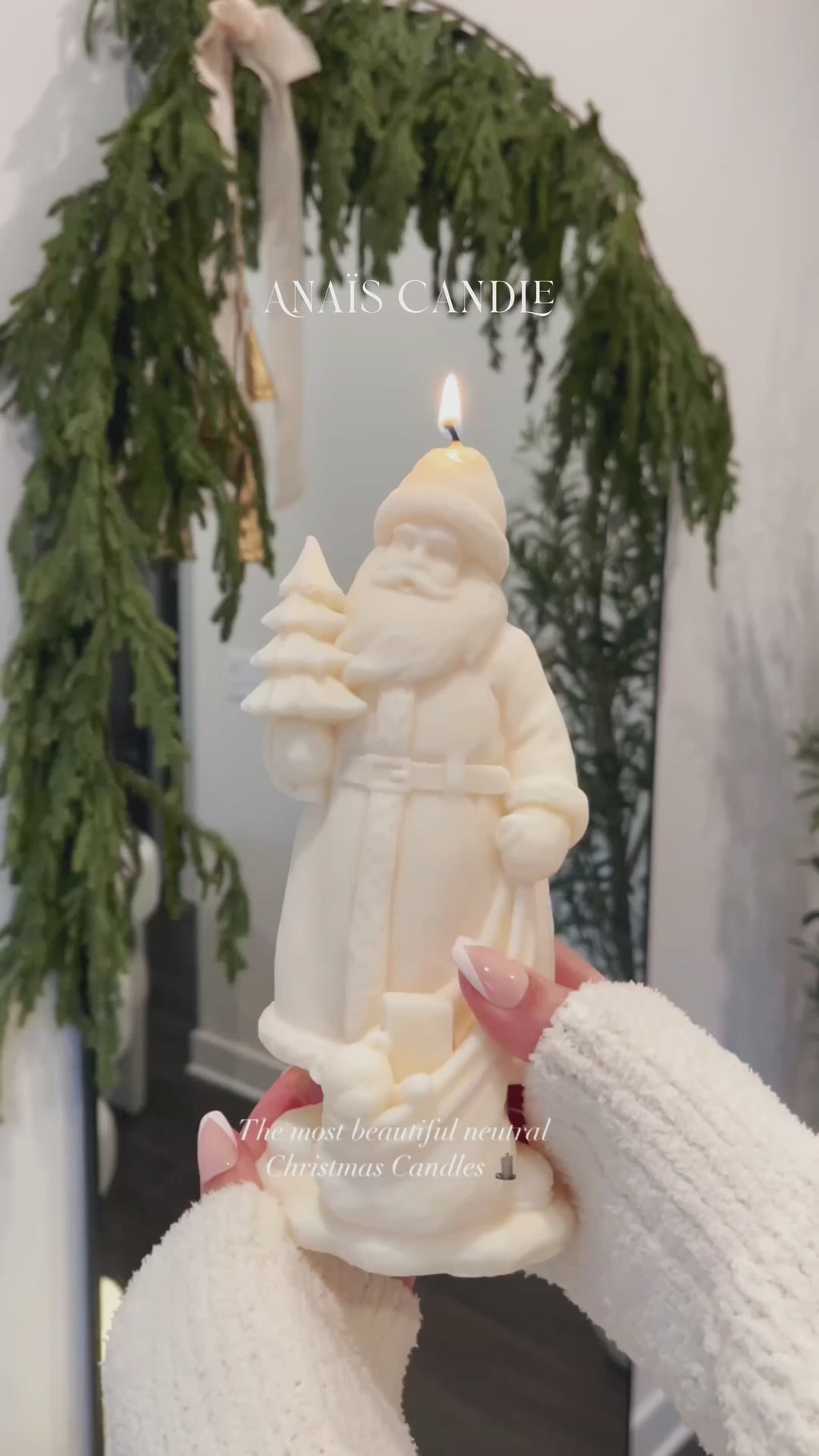 Christmas Magic Santa Candle - XXL promotional video.