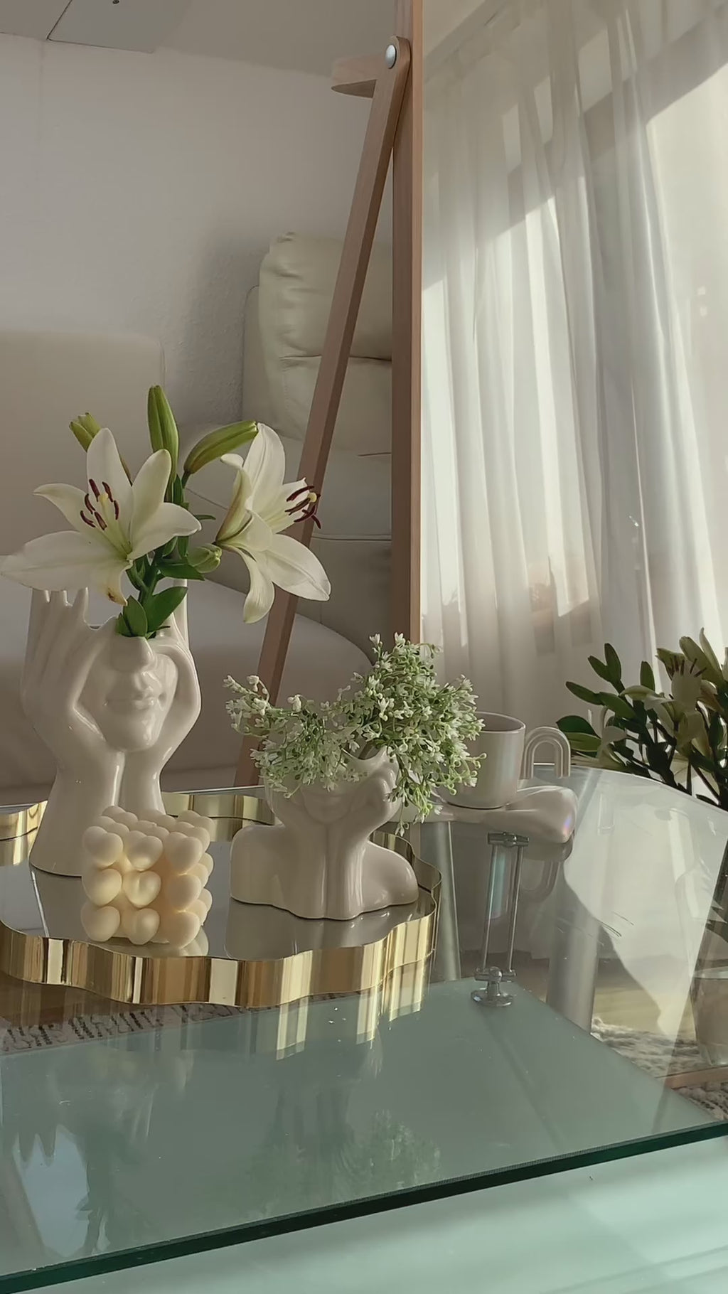 “Her” & Angelica Ceramic Vase Set of 2 new promotional video.