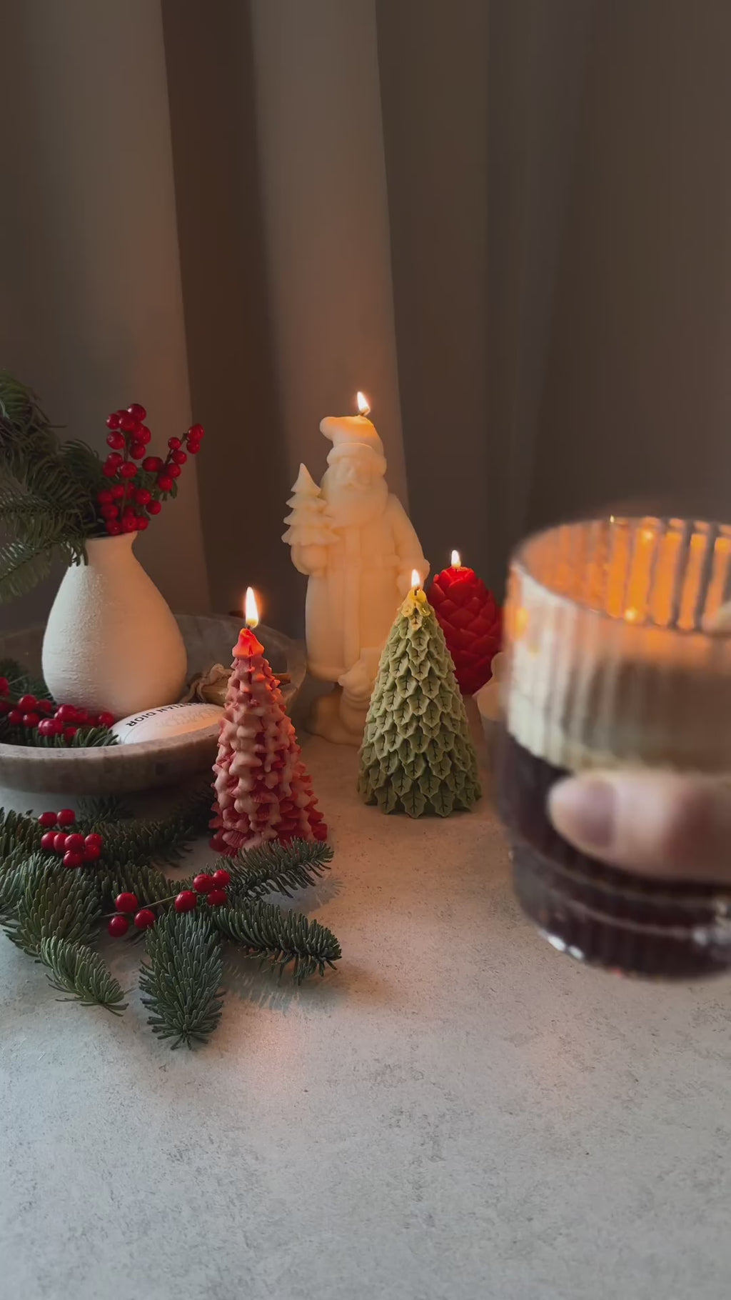 Christmas Magic Santa Candle - XXL promotional video with Anaïs' Holiday Home collection.