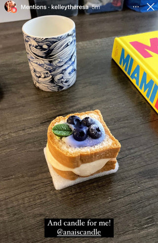 Blueberry French Toast Candle.