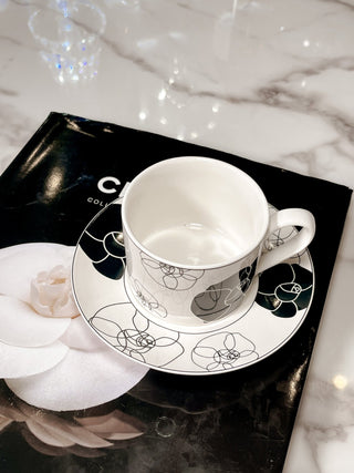 Mug in Porcellana Azure Flower - Tea & Caramel Shop