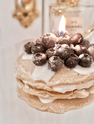 Creamy Blueberry Pancake.