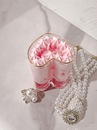 Creamy Strawberry Frappuccino Candle.
