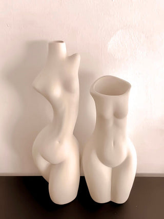 Enchanting Body Ceramic Vase.