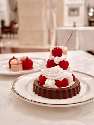 Cherries-and-Cream Tart Candle.