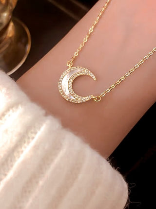 Moon Necklace.