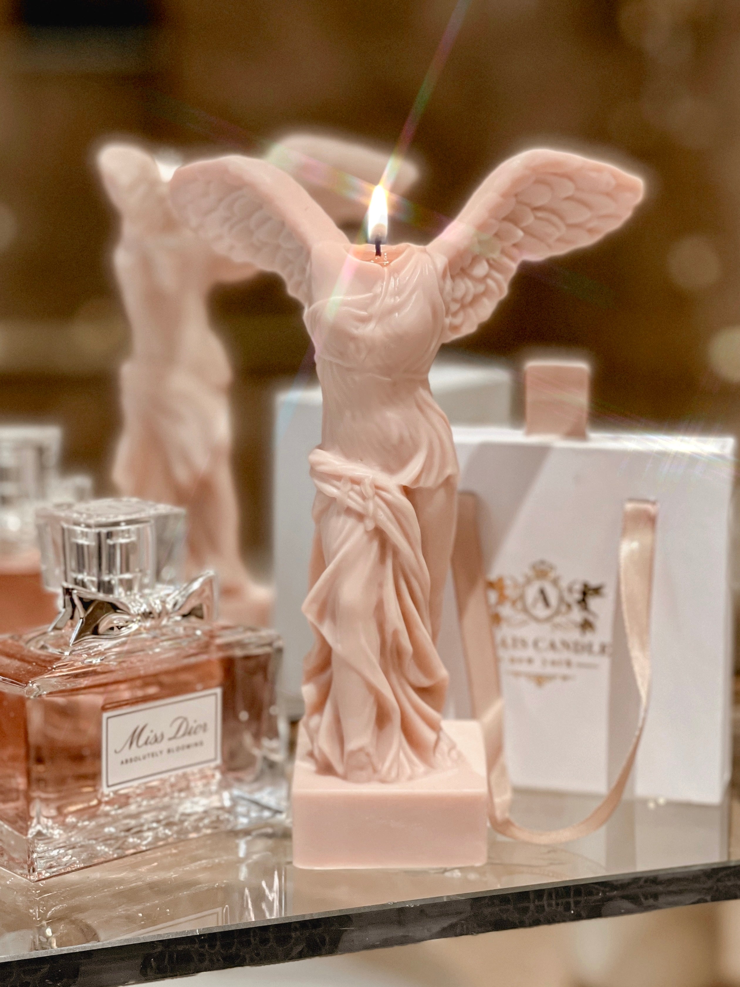 Angel perfume candle online gift set