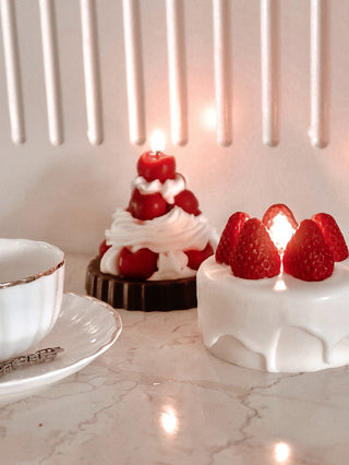 Cherries-and-Cream Tart Candle.