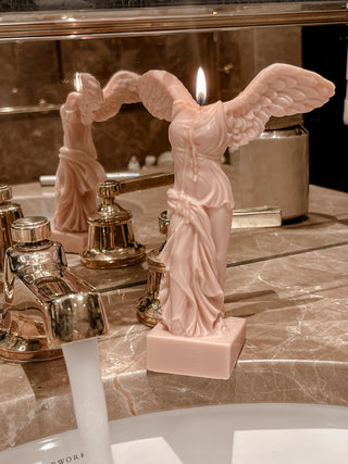 Winged Victory Candle.