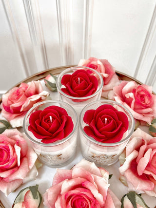 Je T’aime Rose Candle.