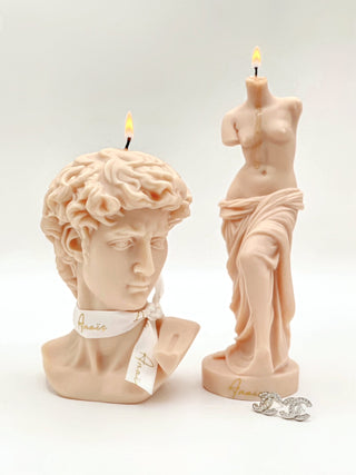 Greek Sculpture Candles